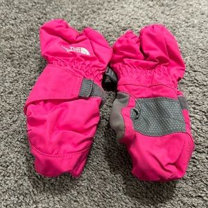 Toddler TNF Winter mittens